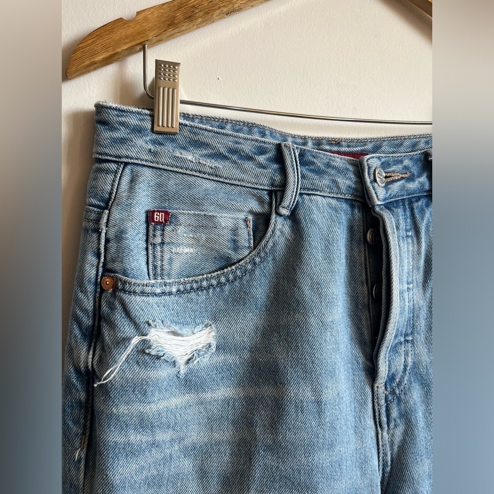 MISS SIXTY Everyday MS3 Light Blue Distressed Jeans - Picture 2 of 16